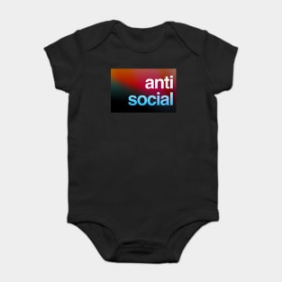 Anti social Baby Bodysuit